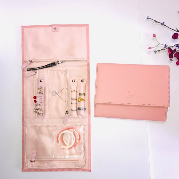 Jewelry travel organizer Foldable jewelry bag - Picture 2 of 10